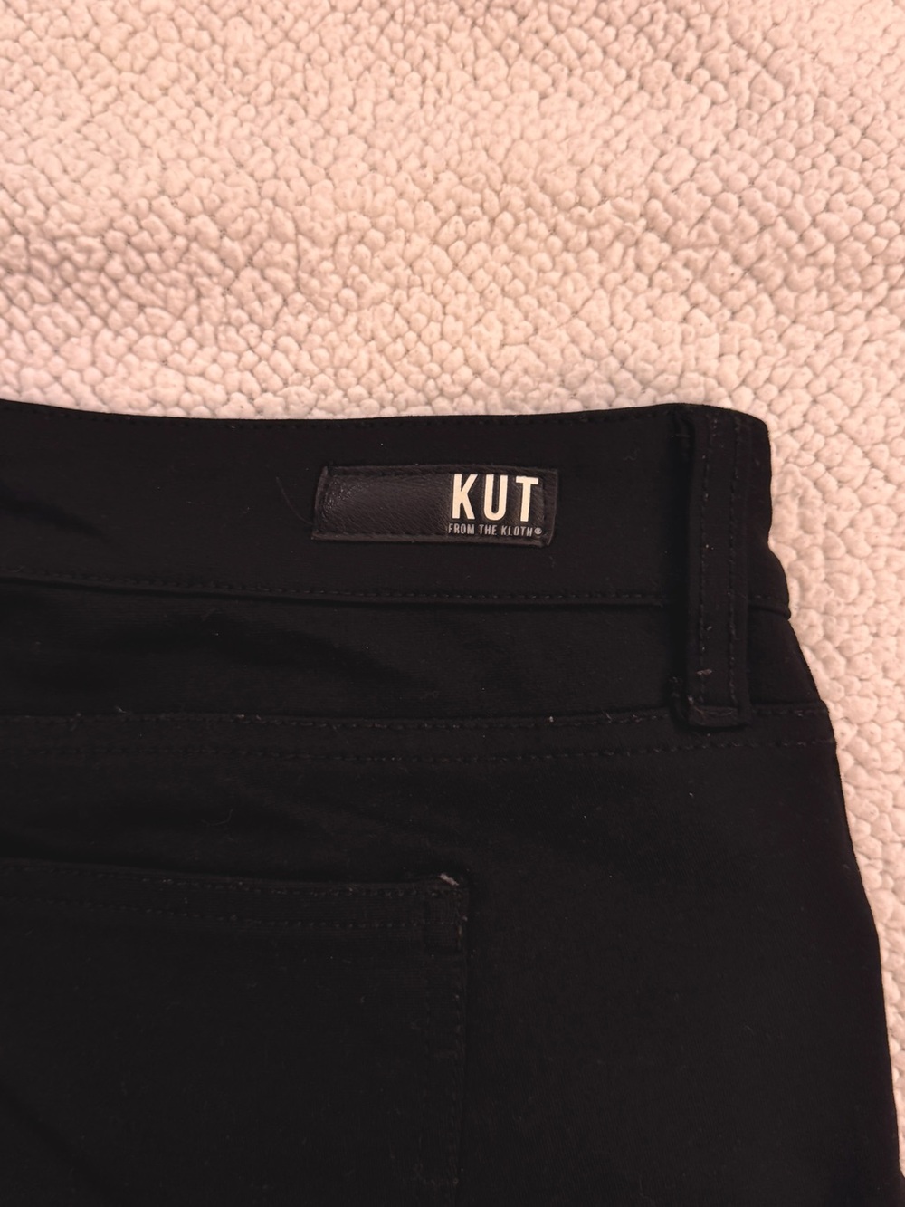 Kut from the Kloth Black Ponte Pants - size 16